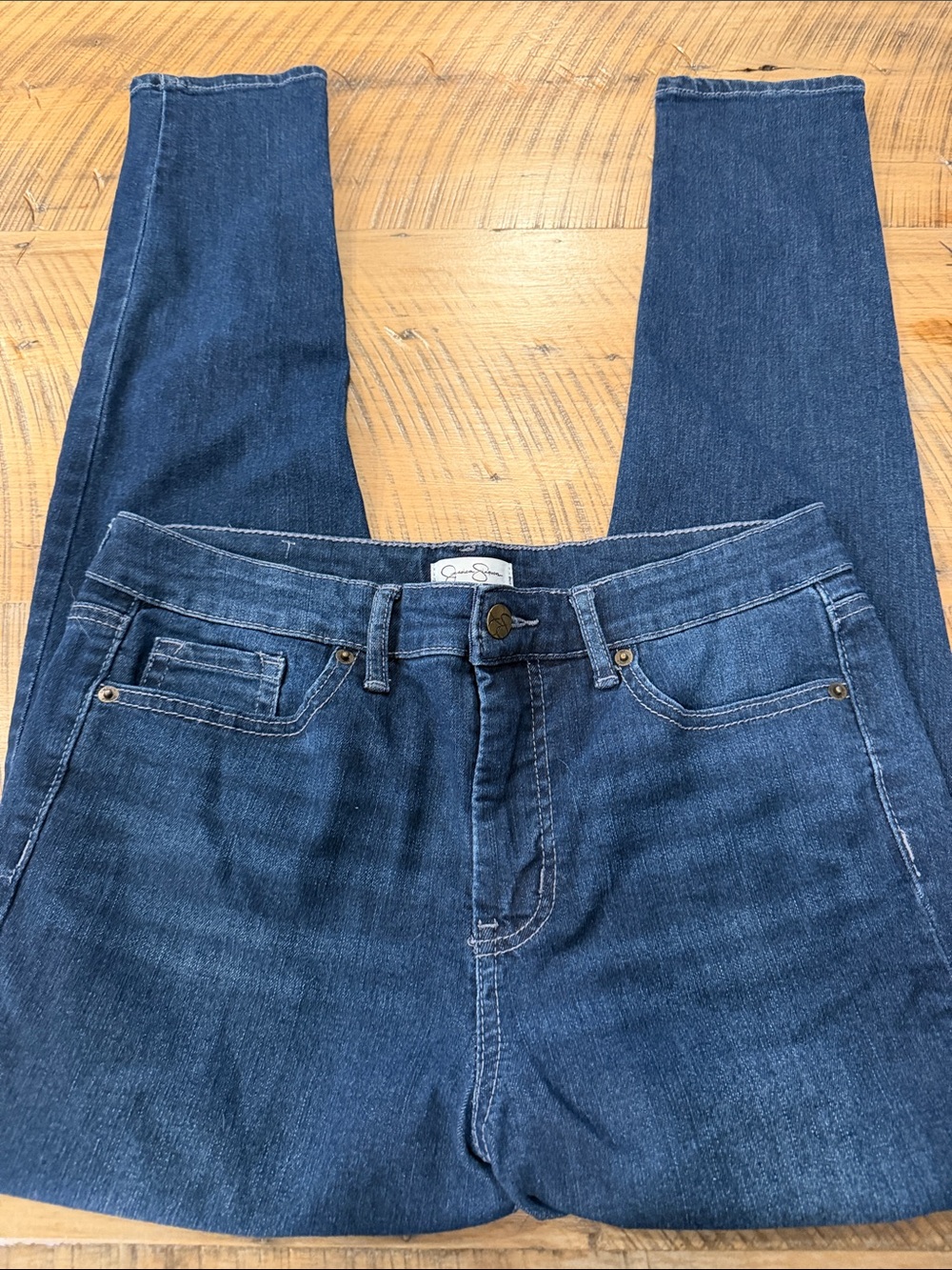 Classic High-Rise Dark Blue Jessica Simpson Women’s Jeans